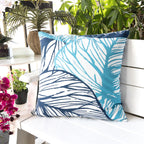 Leaf Vein Outdoor & Indoor Set of 2 Pillows