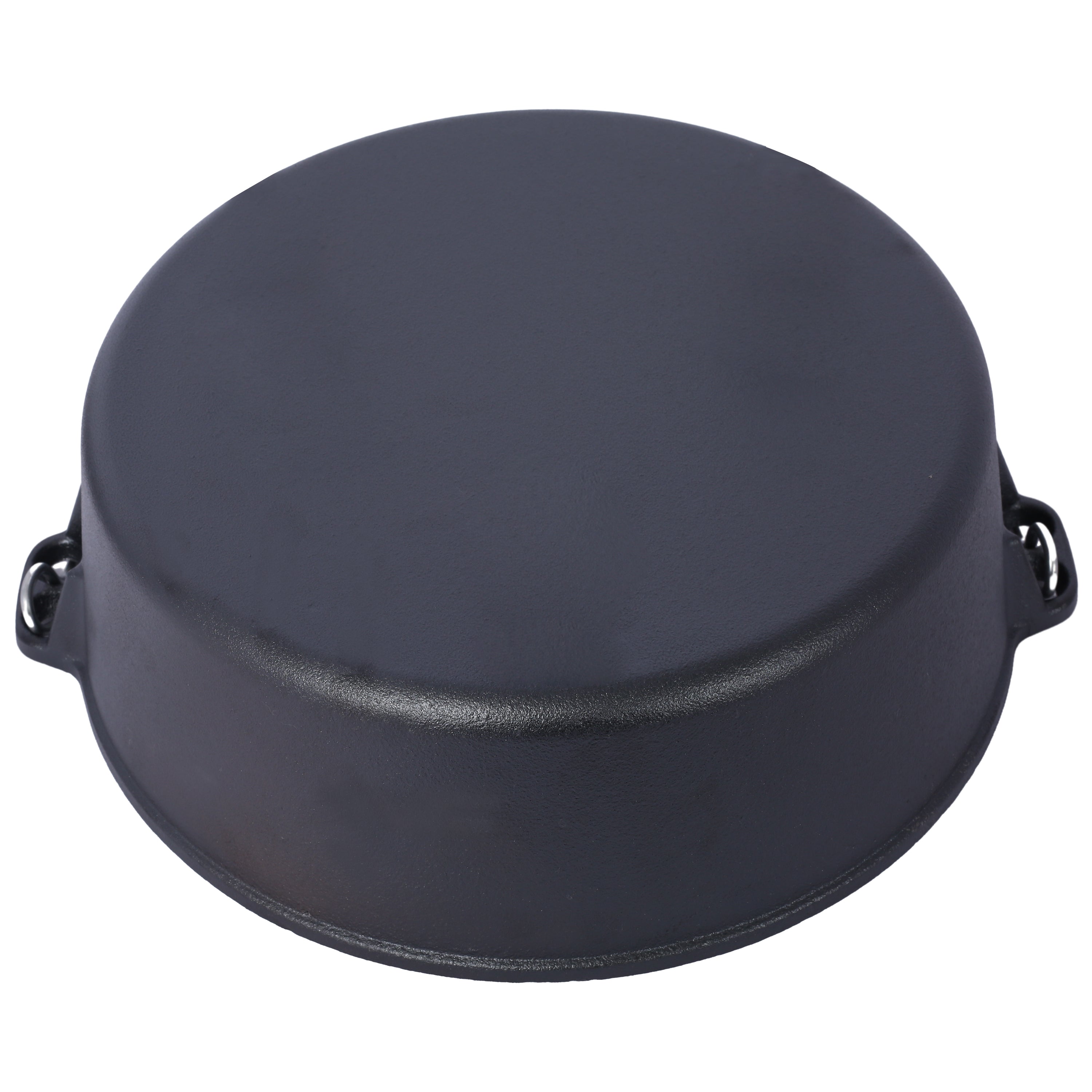 Pre-Seasoned Cast Iron Dutch Oven with Skillet Lid