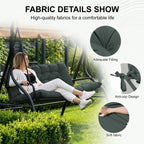 Waterproof 3 Seater Swing Cushions