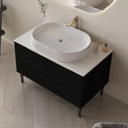 36 Inch Bathroom Vanity with Ceramic Integrated Sink
