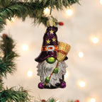 Witch Gnome Ornament