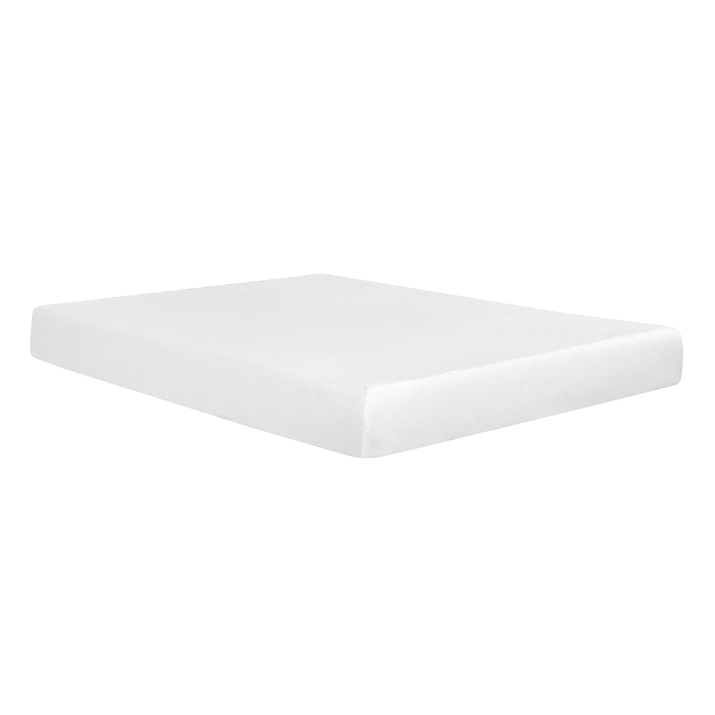 Plush 8 in. Medium Gel Memory Foam Mattress for Queen Size Bed