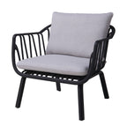 Huron Outdoor PP Club Chair Set of 2