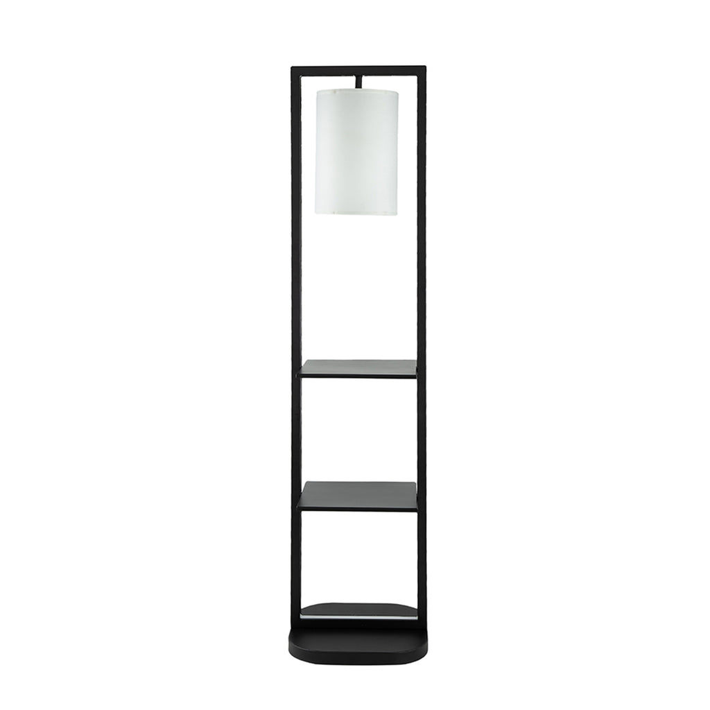 Two Tiered Vertical Shelving Stand with Light