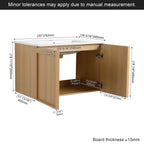 30" Floating Bathroom Vanity with Sink
