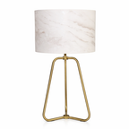 Modern Marble Lampshade Desk Lamp