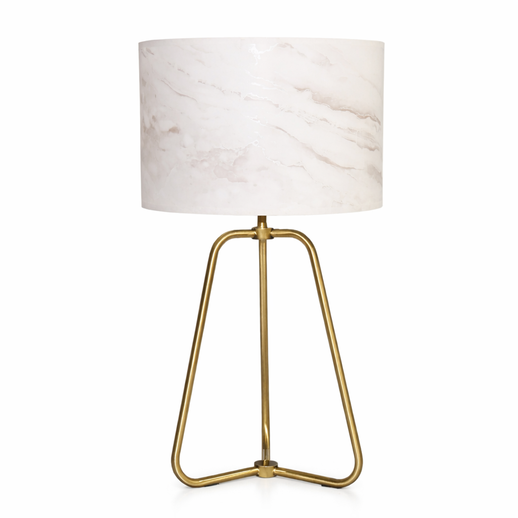 Modern Marble Lampshade Desk Lamp