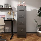 4 Drawer File Cabinet with Lock