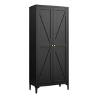 Metal Adjustable 2 Doors Storage Cabinet