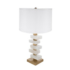 Modern Table Lamp with Golden Finish