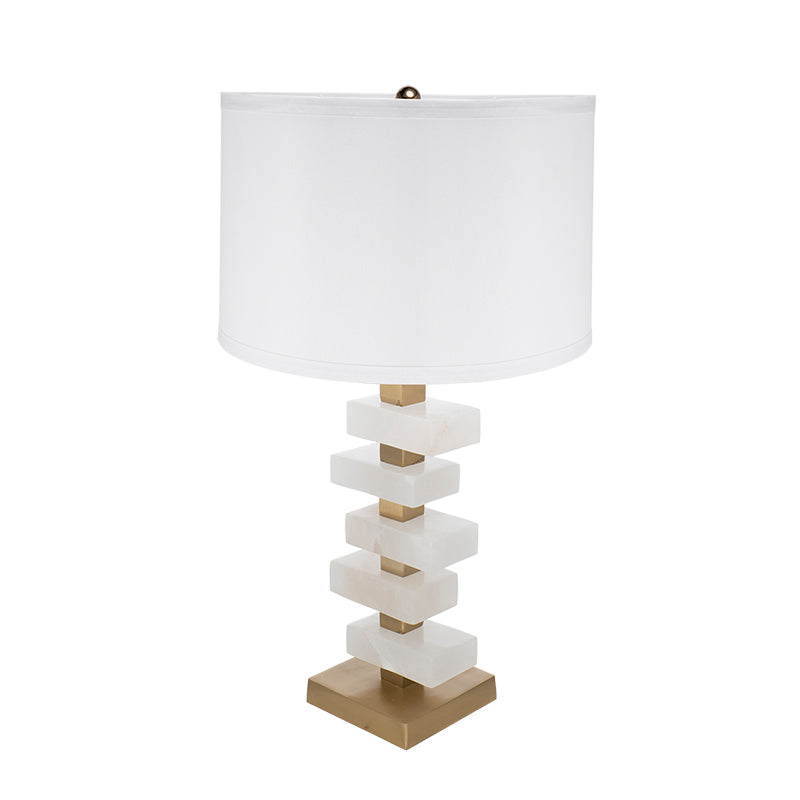 Modern Table Lamp with Golden Finish