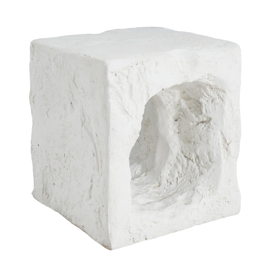 Lyra Outdoor Patio Karst Cave Inspired MGO Side Table