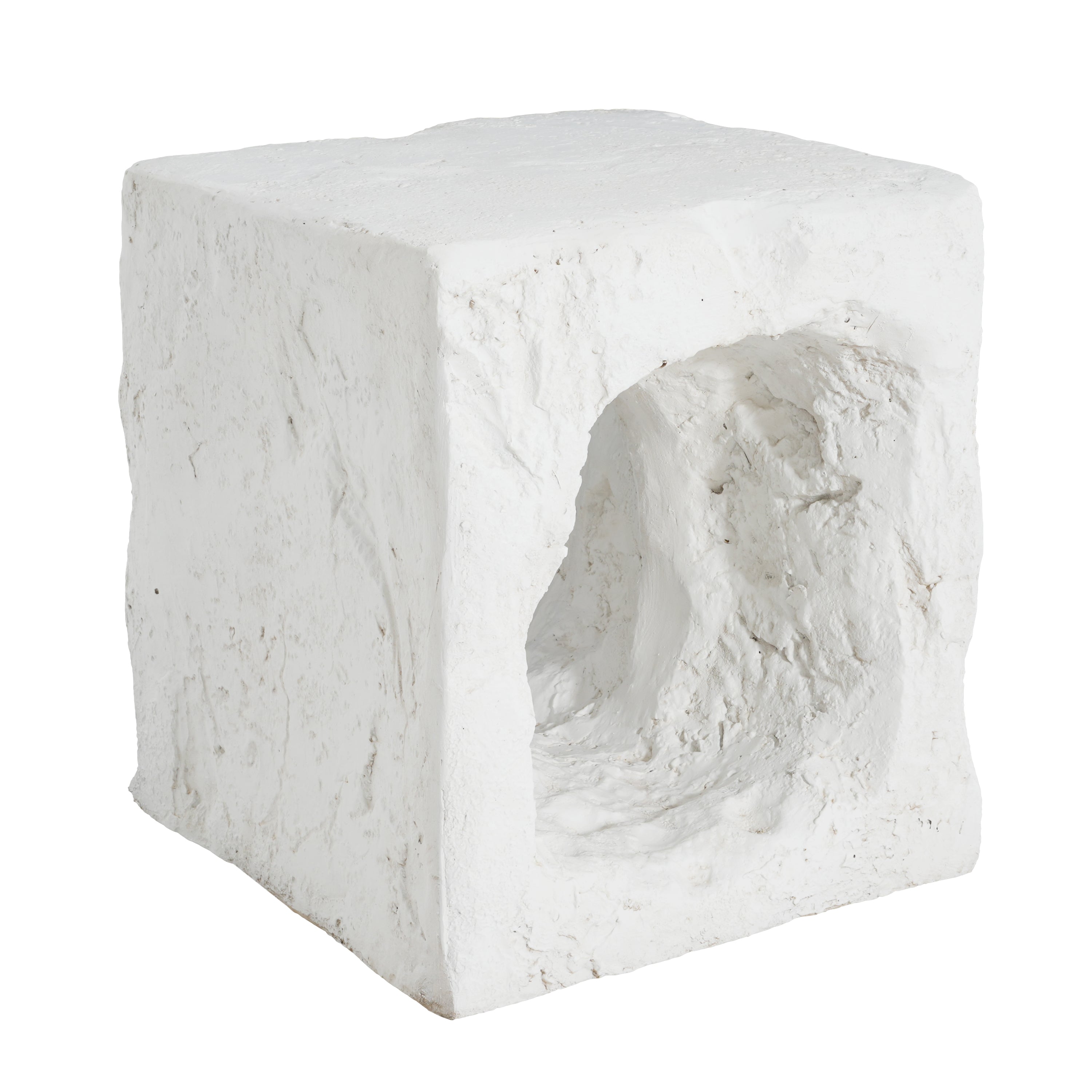 Lyra Outdoor Patio Karst Cave Inspired MGO Side Table