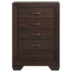 Hadfield Dark Cocoa 5-Drawer Chest