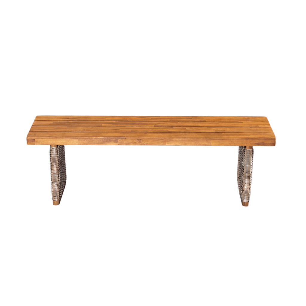 Outdoor Acacia Wood Bench