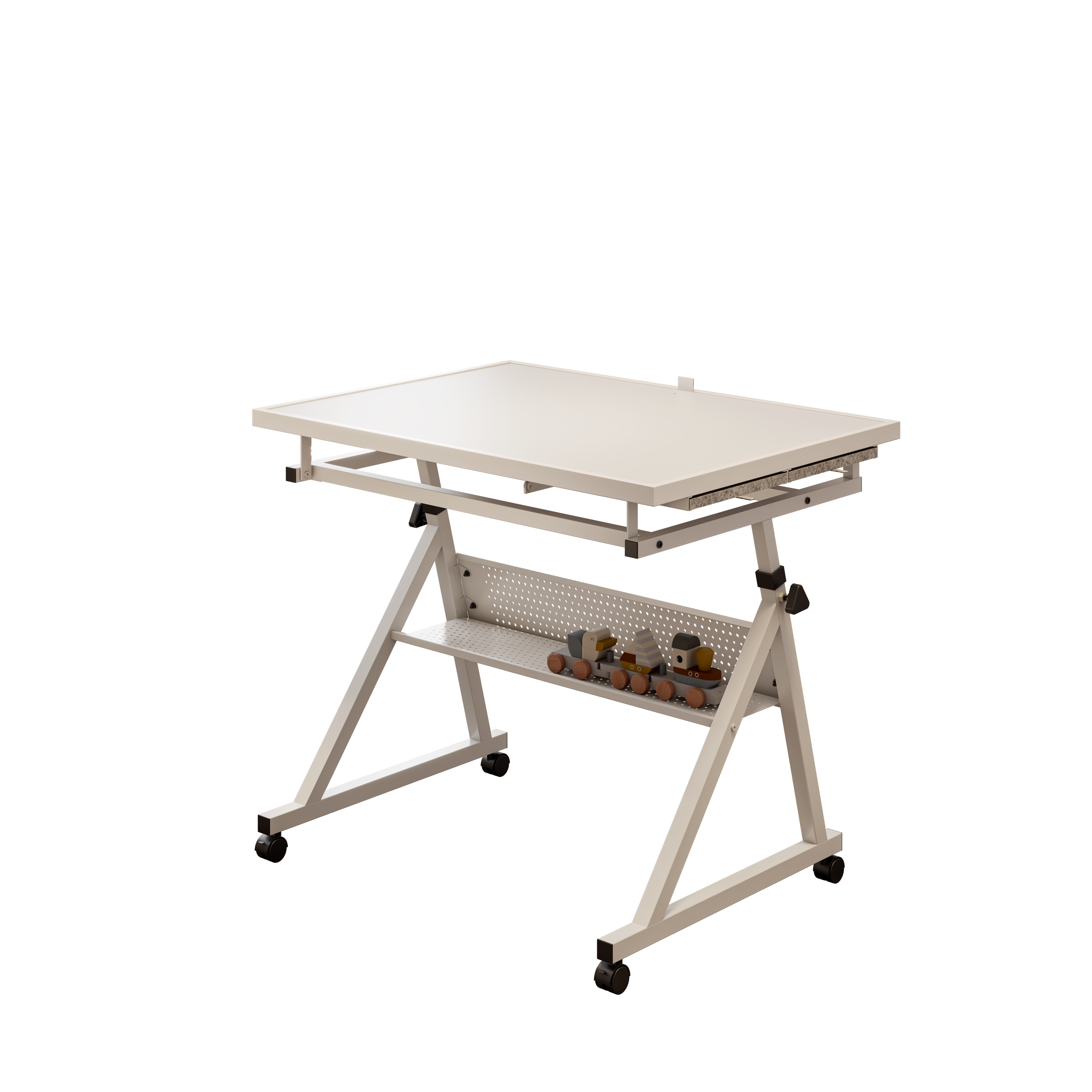 1500 Piece Jigsaw Puzzle Metal Table with 4 Trays