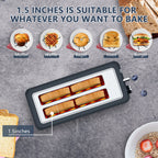 4-Slice Toaster with Warming Rack