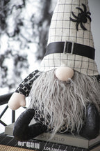 Set of 2 Fabric Sitting Gnome Decorations