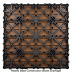 Interlocking WPC Deck Tiles 11.8"x11.8"