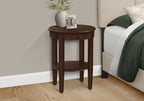 2-Tier Round Accent Table