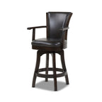 Williams 27in Swivel Counter Height Bar Stool, Vintage