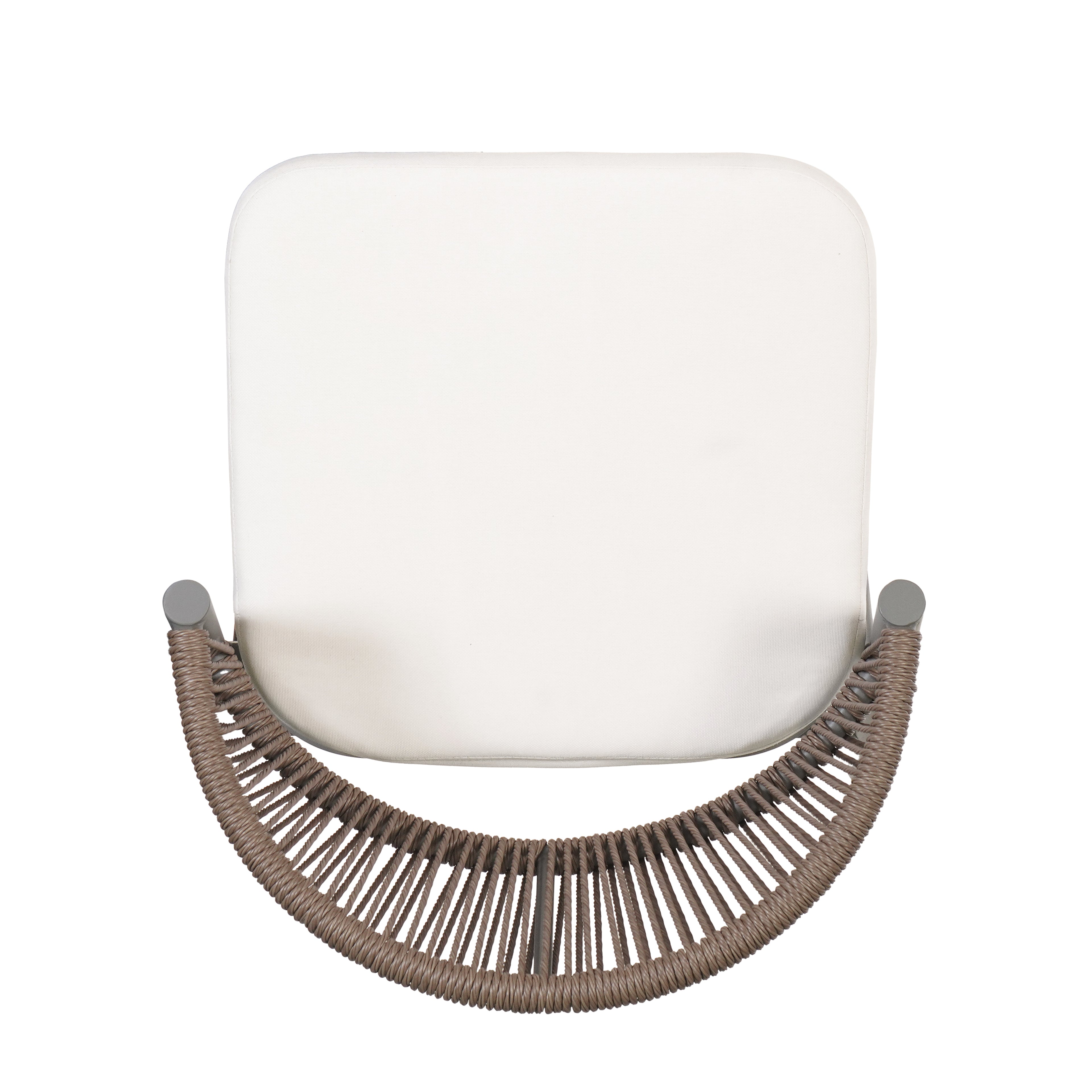Outdoor 30.25" Seat Height Metal Frame Barstools