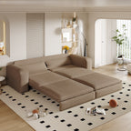 93" King Size Sleeper Sofa Bed - 3 in 1 Convertible