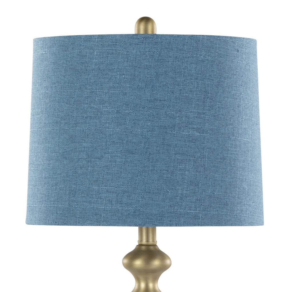 27" Contemporary Metal Table Lamp