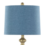 27" Contemporary Metal Table Lamp