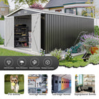 Campcraft Outdoor Storage Shed 10×14 FT