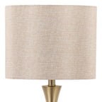 24" Contemporary Metal Table Lamp