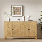 59" Vintage Corner Cabinet