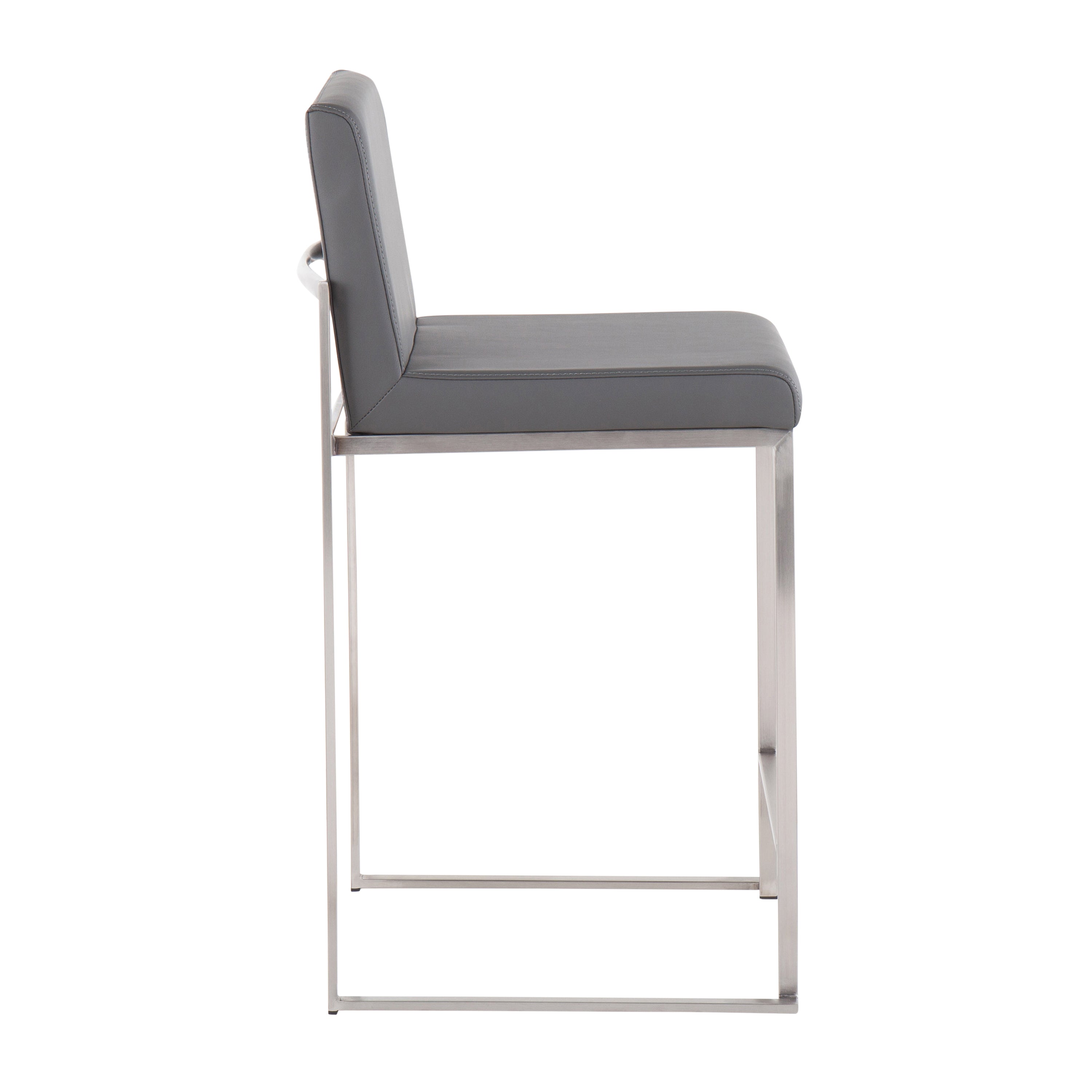 Contemporary High Back Counter Stool