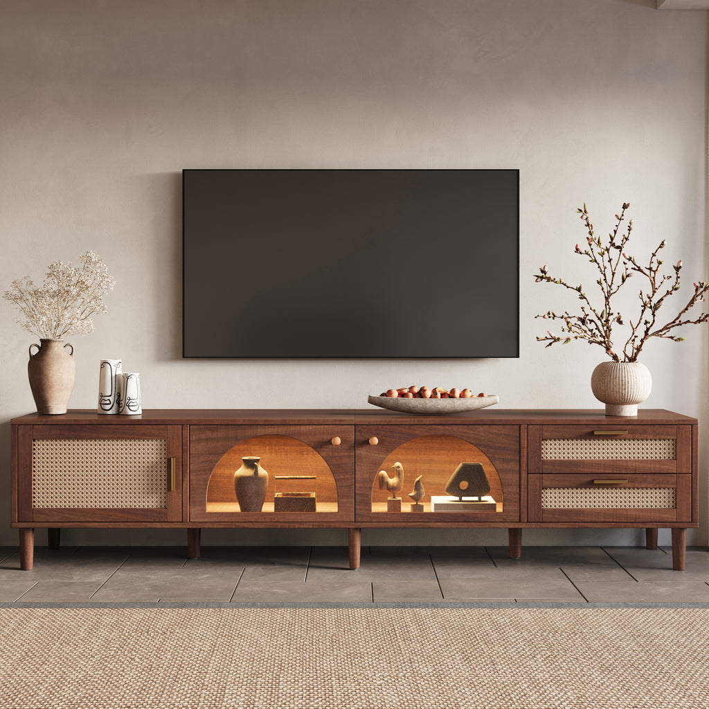 86 Inch TV Stand for TVs Up to 90"
