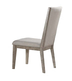 Rocky Fabric Armless Chair