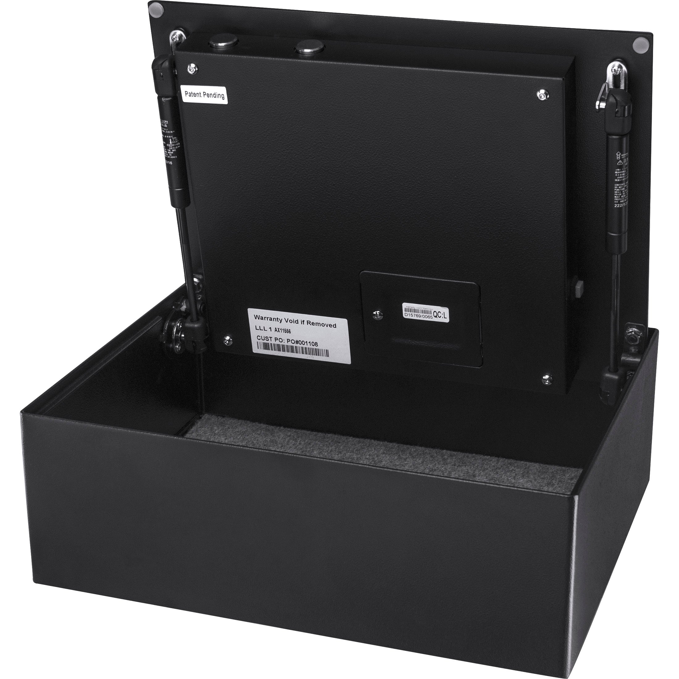 0.23 Cu Ft Top Opening Biometric Security Safe
