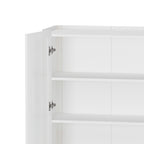 Abbey 32" Tempered Glass Bookcase Cabinet