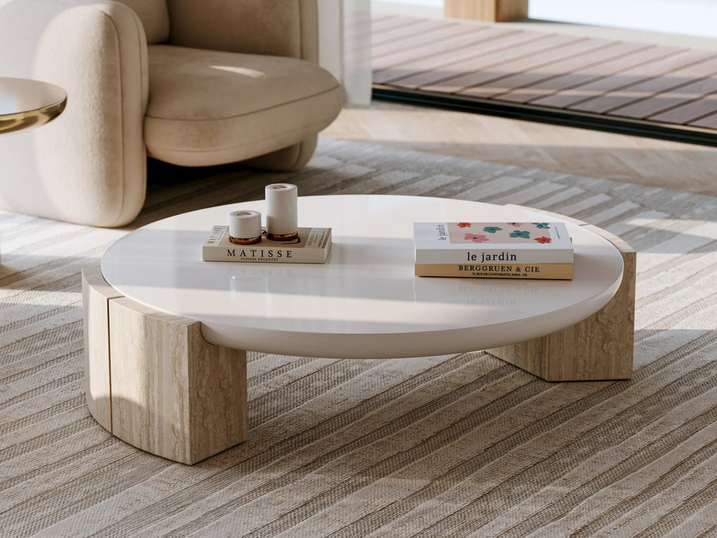 Overlap Round Cocktail Table