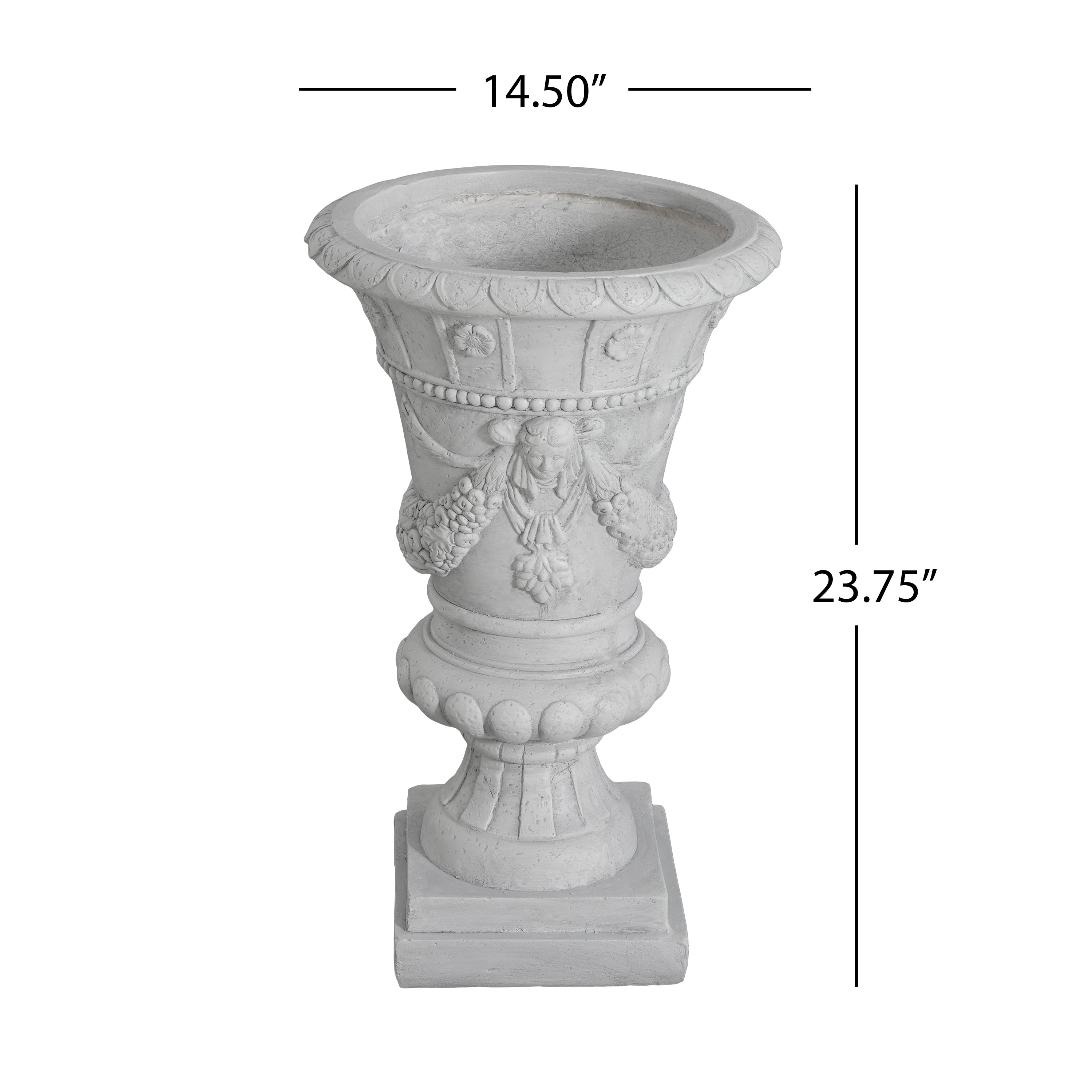 MGO Garden Urn, Light