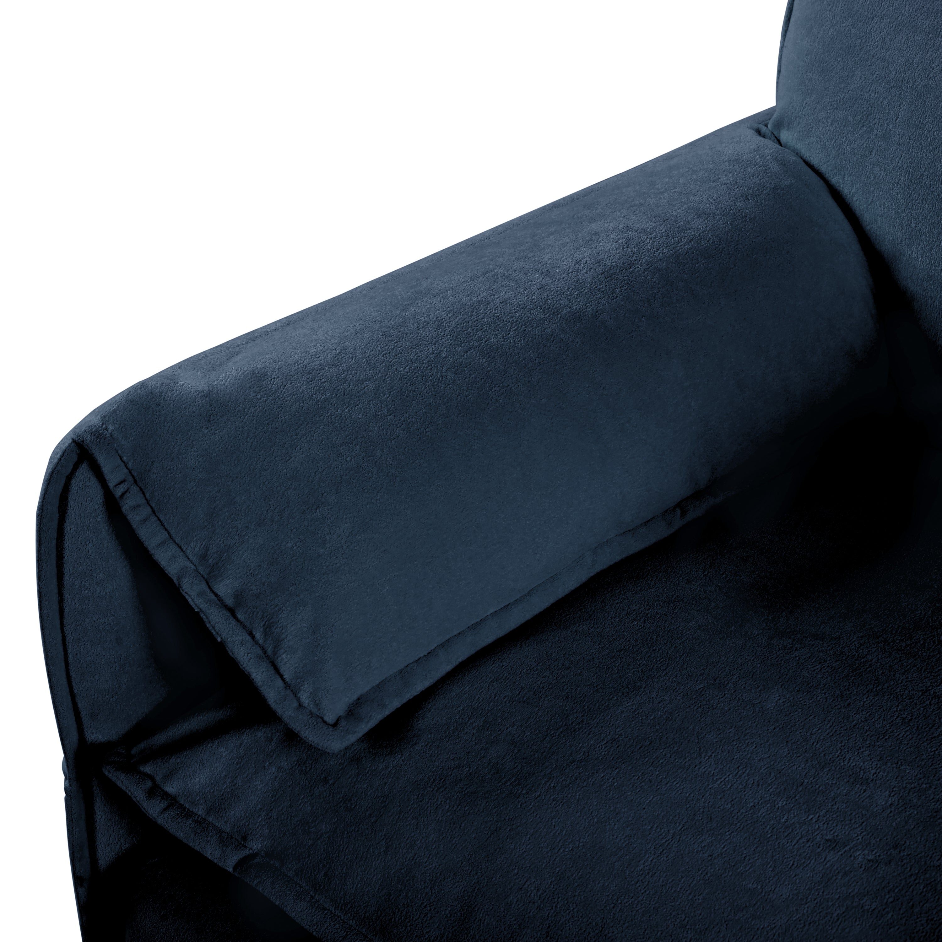 Oversized Deep Seat Sectional Sofa Modern Chenille Cloud Couch Large 3 Seater Modular Sofa with 3 Pillows