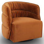 Walden Swivel Chair - Burnt