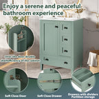 24-Inch Light Bathroom Vanity Cabinet