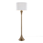65" Contemporary Metal Floor Lamp