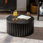 Round Coffee Table With Lift Function