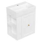 20-Inch Bathroom Vanity with Ceramic Sink