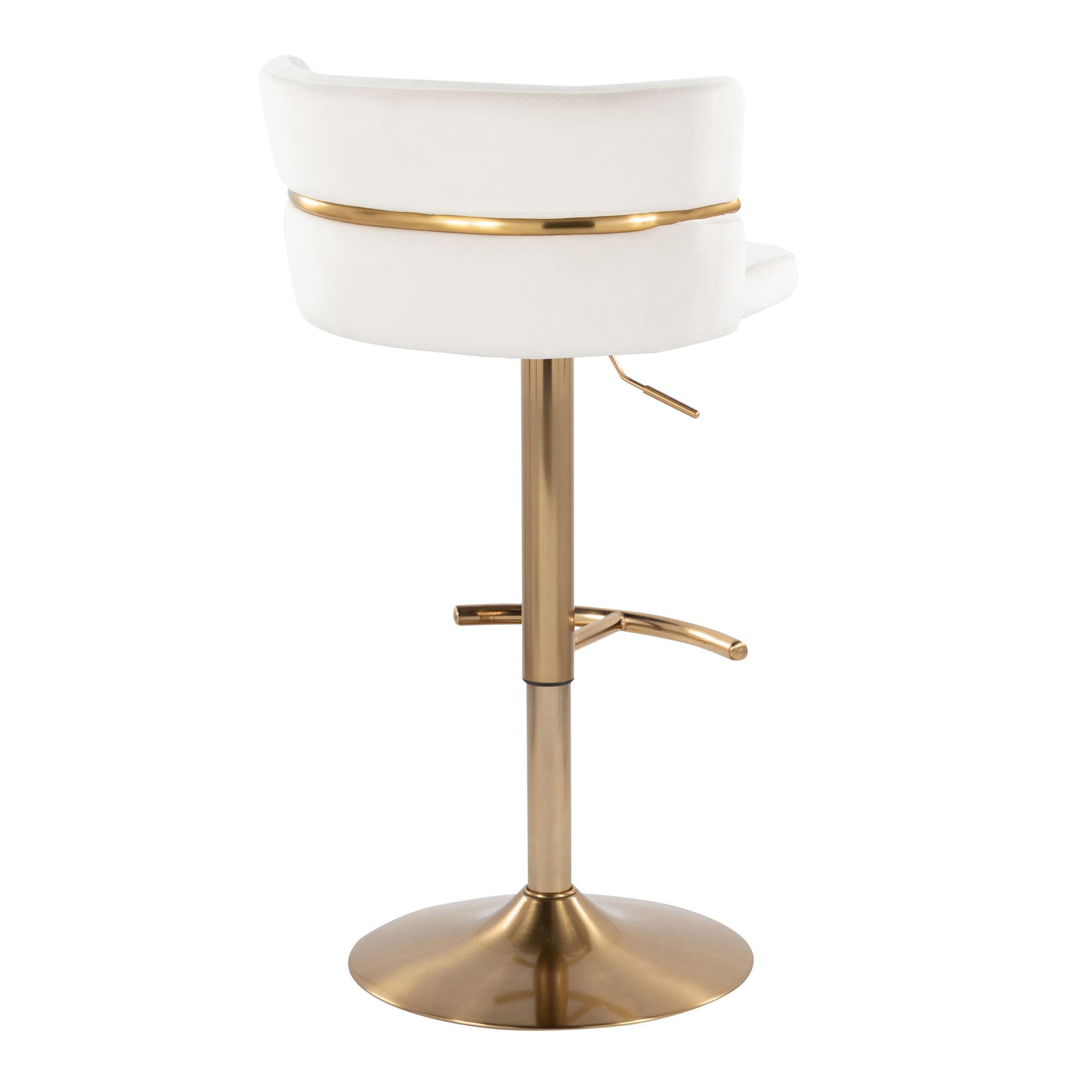 Adjustable Barstool with Swivel