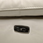 Malibu 79" Modern Power Motion 3-Piece Reclining Loveseat Sofa with Cup Holders