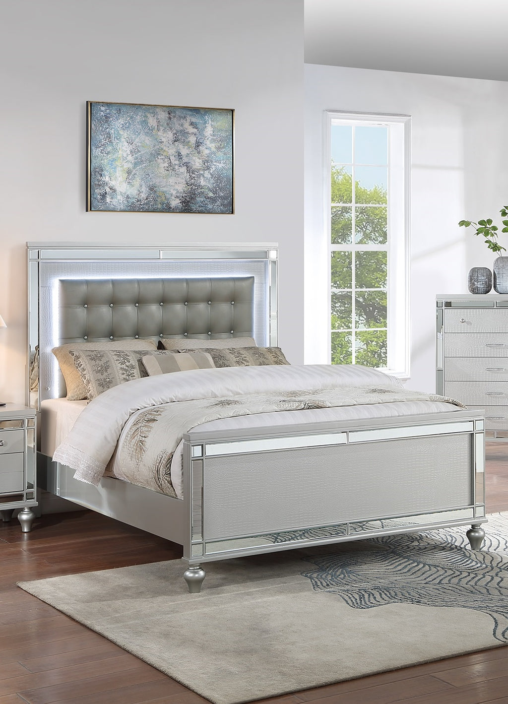 Sleek Modern Bedroom Set