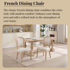 French Country Dining Chairs Set of 2