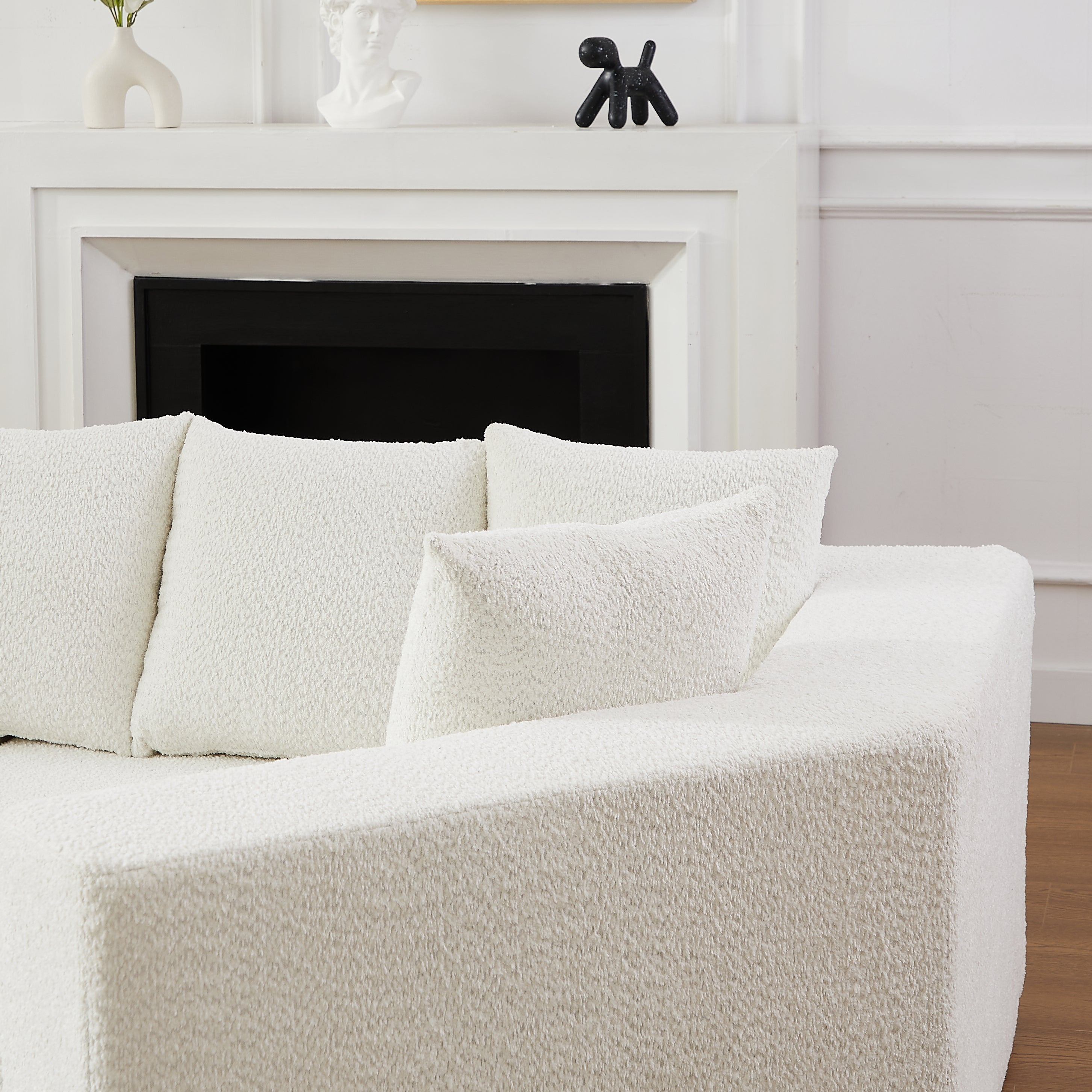 151.6-Inch Extra-Large L-Shaped Modular Sofa